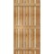 Ekena Millwork Spaced Board-n-Batten Shutters, Rough Sawn Western Red Cedar, 28 7/8W x 58H, PR RBS06S29X058RWR - alternate 2